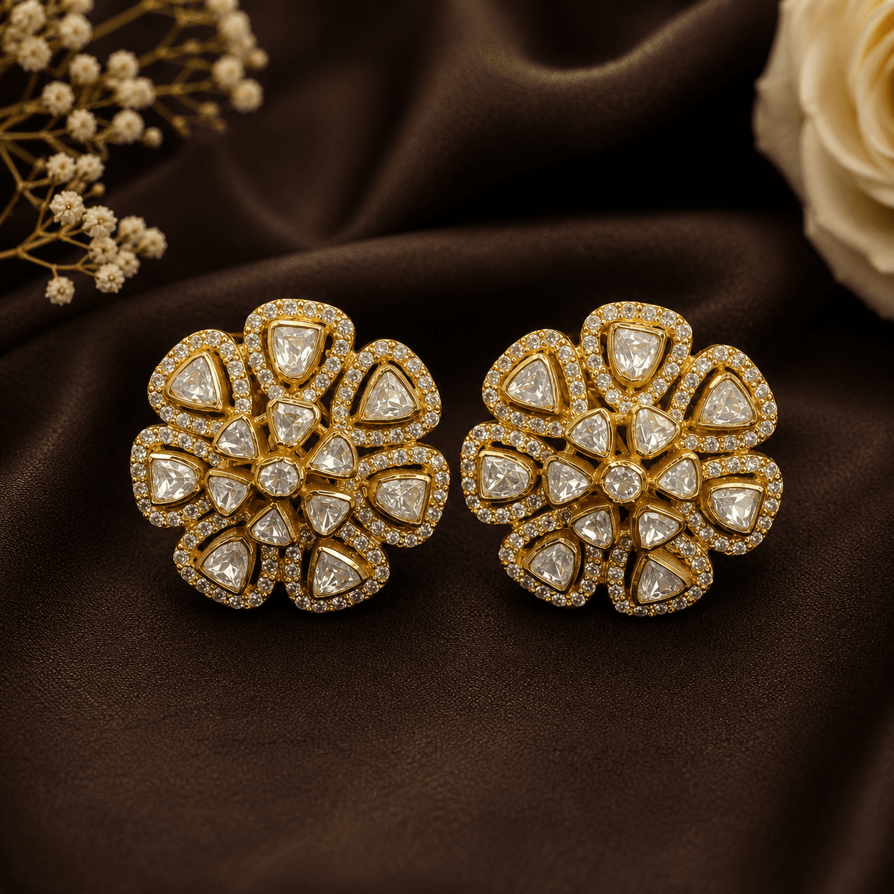 Celeste Blossom Studs
