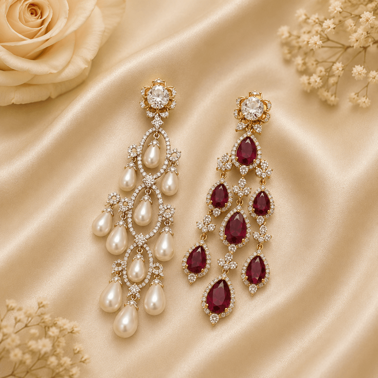 Diamond changeable Chandbali