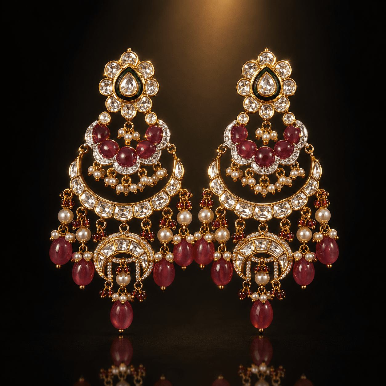 Polki Diamond Chandballi