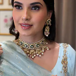 Polki set in 18carat gold - Master