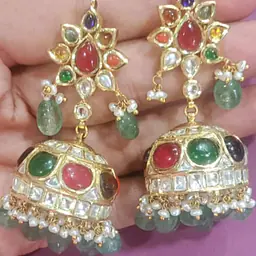 JHUMKI kundan navrattan - Master