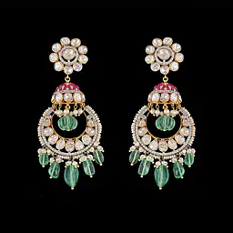 Seraphine Polki jhumkas - Master