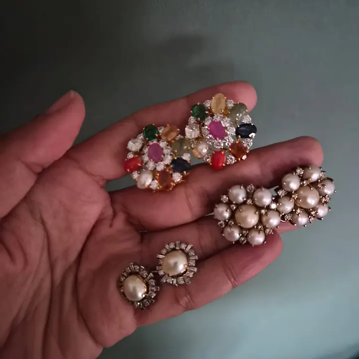 Pearl Aurora Studs - Master