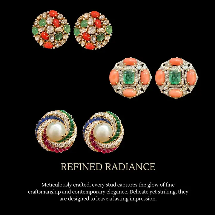 Zafrina Luxe Studs - Master