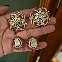 Blush Heirloom Studs - Master