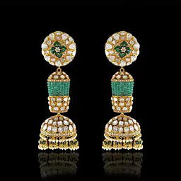 Elysian Polki Jhumkas - Master