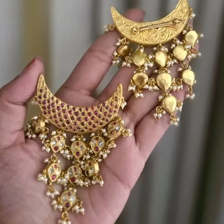 Sitara Crescent Hair Clips - Master