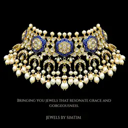 Neelvarna Bridal Choker Set - Master