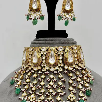 Zariah Emerald Bridal Set primary image