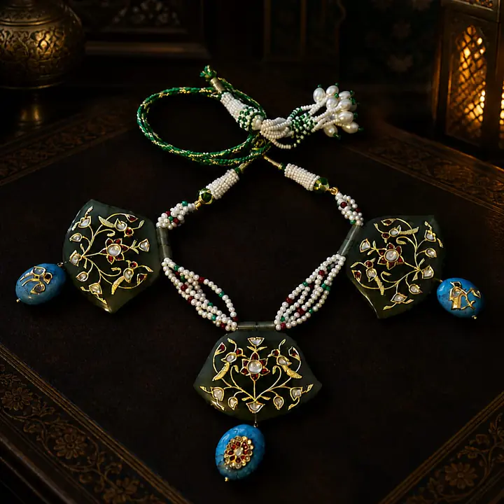 Firdaus Jade Pendant Set - Master