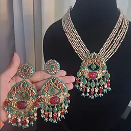 Zehra Kundan Pendant Set - Master