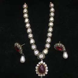 Ruhani Ruby Pendant Set - Master