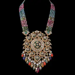 Navrang Pankh Pendant Necklace - Master