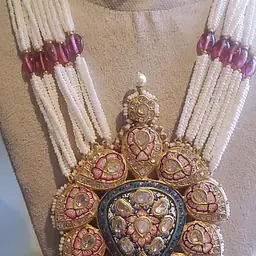 Gulposh Meenakari Pendant Necklace - Master