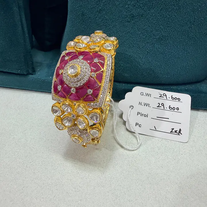 Maharani Ruby Bloom Kada - Master