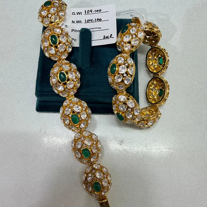 Rajwada Panna Polki Bracelet - Master