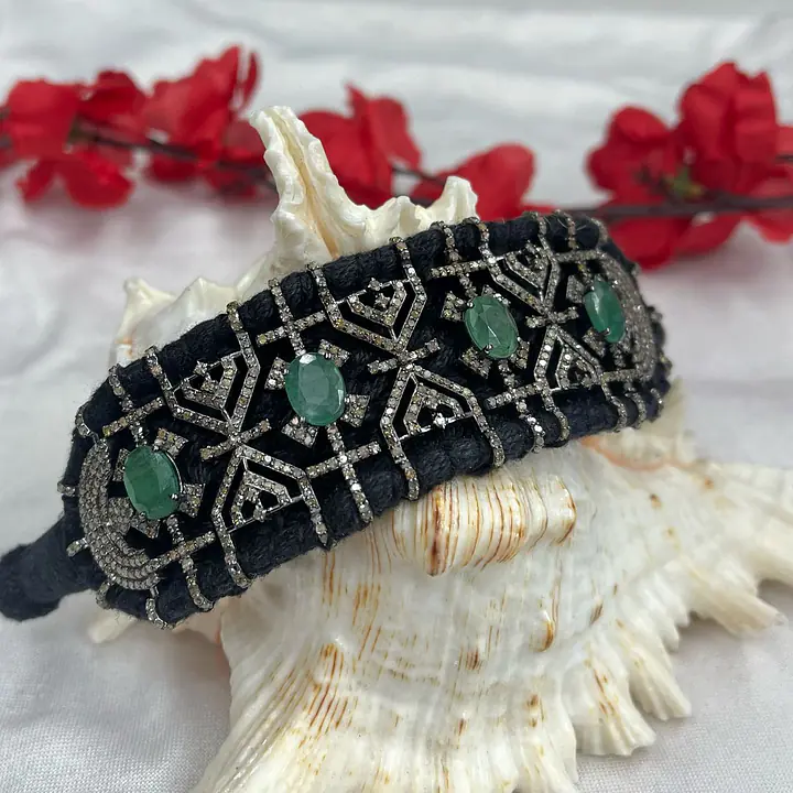 Midnight Emerald Cuff - Master