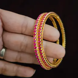 Ruby Royale Bangles - Master