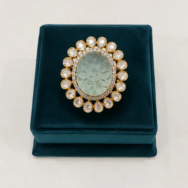 Surya Jade Polki Ring - Master