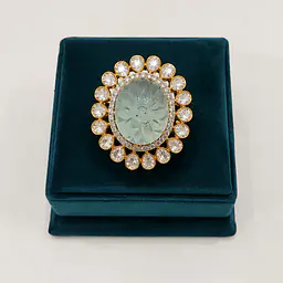 Surya Jade Polki Ring - Master