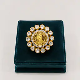 Victoria Coin Polki Ring - Master