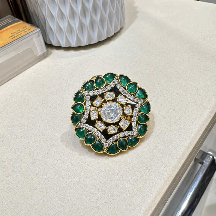Emerald Crown Ring - Master