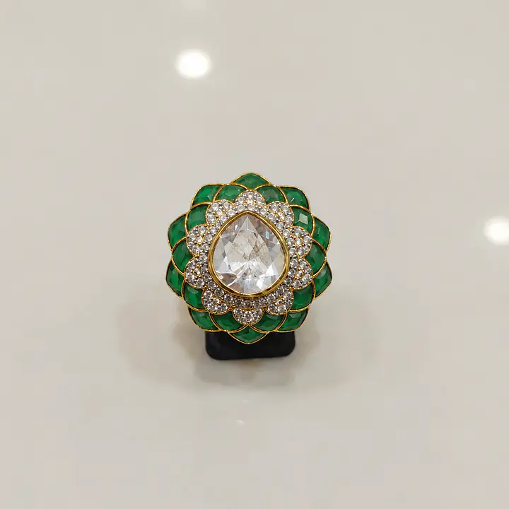 Emerald Dewdrop Ring - Master