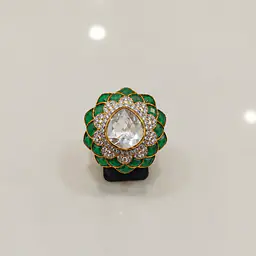 Emerald Dewdrop Ring - Master