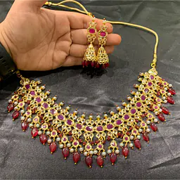 Ruby Rani Necklace Set - Master