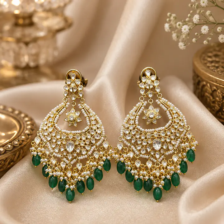 Emerald Noor Chandbali - Master