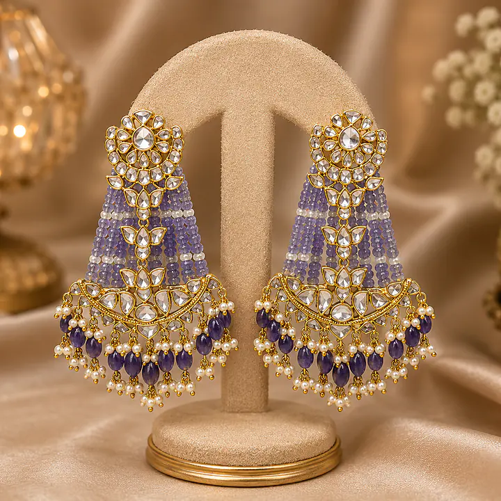 Amethyst Noor Chandbali - Master