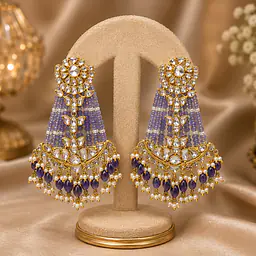 Amethyst Noor Chandbali - Master