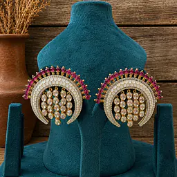 Rajwada Chandbali Studs - Master