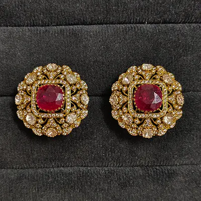 Polki studs primary image