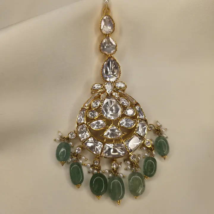 SILVER tikka with emerald drops - Master