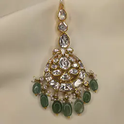 SILVER tikka with emerald drops - Master