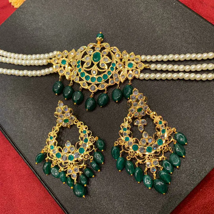 SILVER Brass choker sets - Master