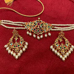 SILVER Brass choker sets - Master