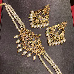 SILVER Brass choker sets - Master