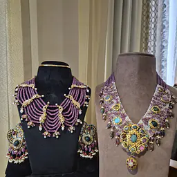 Polki set with strings - Master