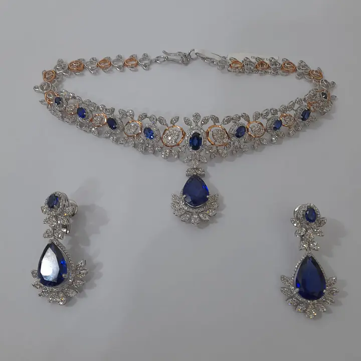 Diamond and sapphire choker - Master