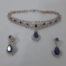 Diamond and sapphire choker - Master